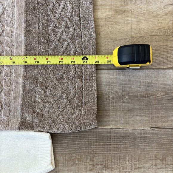 Alfred Dunner Womens Cable Knit Sweater Size S Chenille Soft Casual Cozy Comfort - Picture 9 of 9